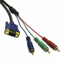 Cablestogo 12ft Ultima? HD15 to RCA HDTV Component Video Breakout Cable   (29642)